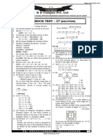 SSC CGL Model Paper - 3 Solution PDF