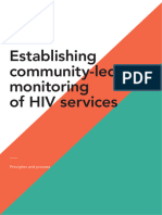 Establishing Community Led Monitoring Hiv Services - en