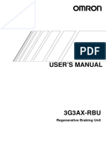 I563-E1-02 3G3AX-RBU Braking Unit