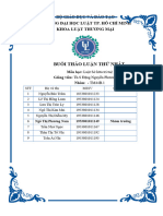 TM44B1 - THẢO LUẬN BUỔI THỨ NHẤT LUẬT SỞ HỮU TRÍ TUỆ