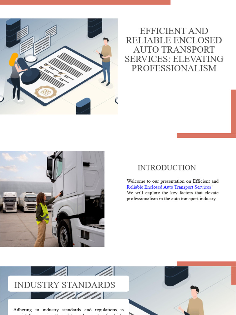 Reliable Enclosed Auto Transport Services | PDF