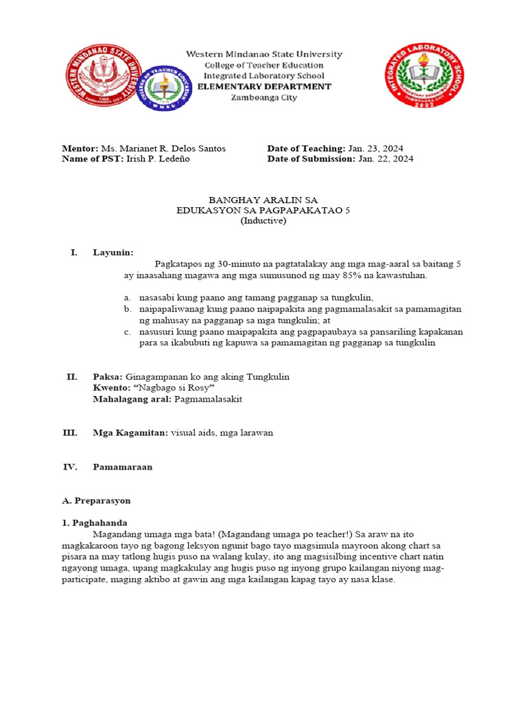 Esp 5 LP | PDF