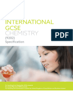 AQA IGCSE Chemistry Specification