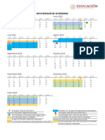Ciclo Escolar de 16 Semanas