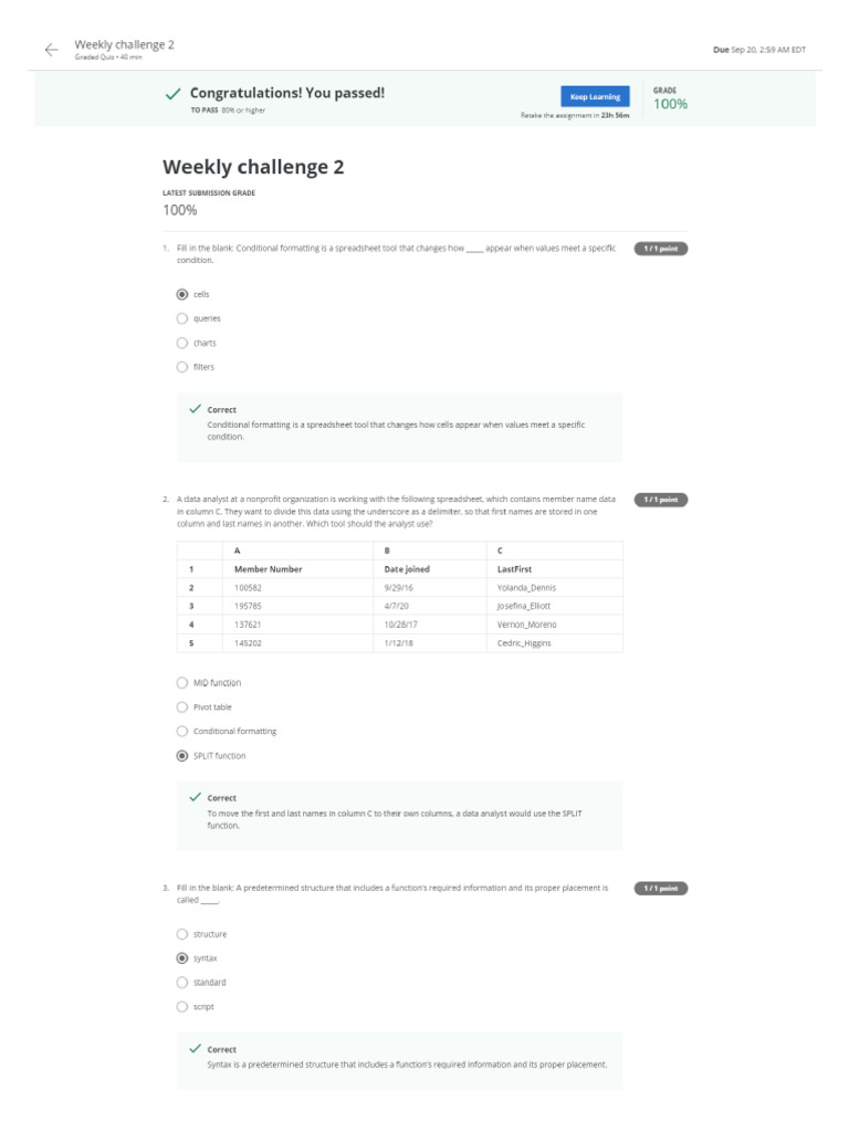 C4W2-Sparkling Clean Data | PDF