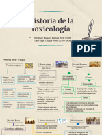 Historia de La Toxicología U