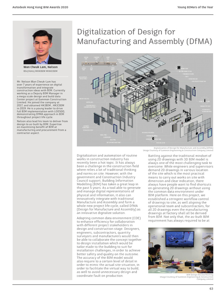 Digital Transformation in BIM DfMA | PDF | Building Information ...