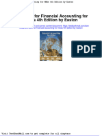 Full Download Test Bank For Financial Accounting For Mbas 4th Edition by Easton PDF Full Chapter