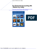 Full Download Test Bank For Financial Accounting 9th Edition by Libby PDF Full Chapter