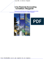 Full Download Test Bank For Financial Accounting Ifrs 1st Edition Weygandt PDF Full Chapter