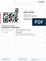 (Event Ticket) Earlybird: FESTIVAL - AMBYARASA AJIBARANG - 1 39188-94276-750