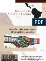 La Filosofia en America Latina GRUPO2