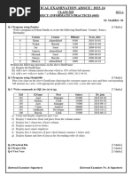 Practical Paper I.P Set-A & Set-B 2023-24