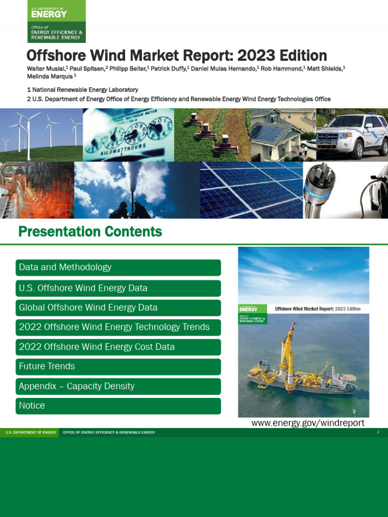 2023 Offshore Wind Market Overview | PDF | Offshore Wind Power | Wind Power