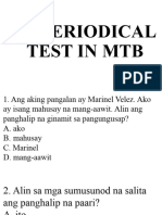 Q2 Periodical-Test MTB