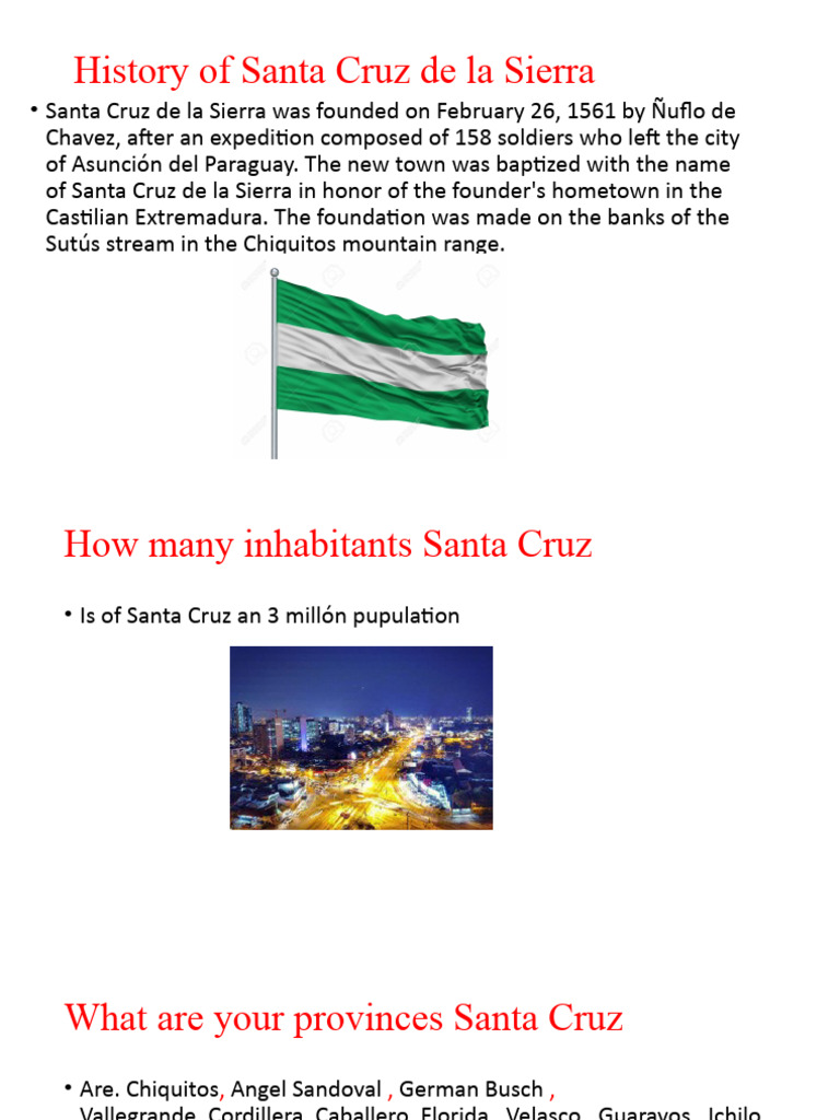 Santa Cruz de la Sierra Overview | PDF