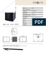 Enceinte FRENETIK SPIKSUB