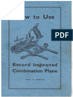 Record No 050 Improved Combination Plane