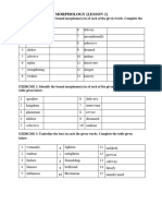 Morphology 2