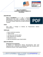 Ficha Tecnica - Sello Polimerico para Mortero Polyepox - Ex Usa - Rev. 18-02-2022