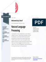 Natural Language Processing Coursera