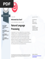 Natural Language Processing Coursera