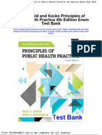Full Download Scutchfield and Kecks Principles of Public Health Practice 4th Edition Erwin Test Bank PDF Full Chapter