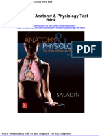 Full Download Saladin 7e Anatomy Physiology Test Bank PDF Full Chapter