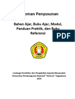 Pedoman Penyusunan Buku Hasil Peneltian