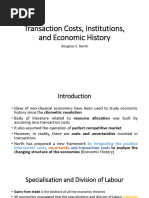 Unit 19 Transaction Costs, Institutions, and Economic History