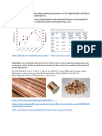 Mechanical Properties and Application