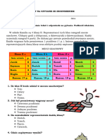 TEST NA CZYTANIE ZE ZROZUMIENIEM - Mecz Szachowy