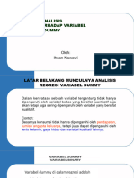 Model Regresi Variabel Dummy 2