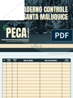 Caderno Santa Maluquice (A4 (Landscape) )