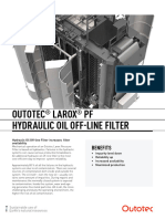 Larox PF Hydraulic Oil Off Line Filter - Web