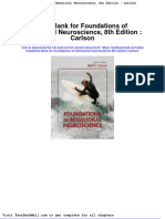 Full download Test Bank for Foundations of Behavioral Neuroscience 8th Edition Carlson pdf full chapter