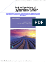 Full Download Test Bank For Foundations of Addictions Counseling 4th Edition David Capuzzi Mark D Stauffer PDF Full Chapter