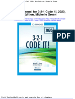 Full Download Solution Manual For 3 2 1 Code It 2020 8th Edition Michelle Green PDF Full Chapter