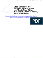 Solution Manual For 8051 Microcontroller and Embedded Systems, The, 2/E 2Nd Edition Muhammad Ali Mazidi, Janice G. Mazidi, Rolin D. Mckinlay