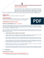 ATAQUES A MINHA VIDA DEVOCIONAL - 03 A 08 Abr