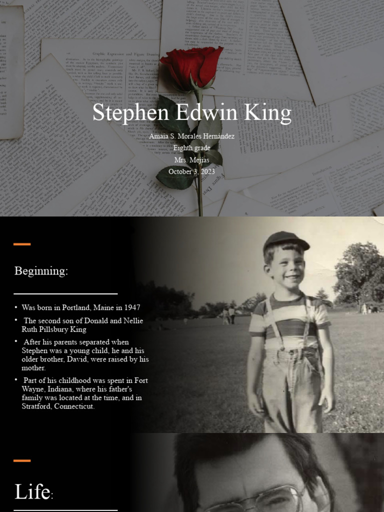 Stephen Edwin King | PDF | General Fiction