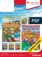 Maths Gaps Brochure - Compressed