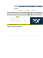 Feuille D Calcul Dosage Béton Pour Dalle - EXCEL