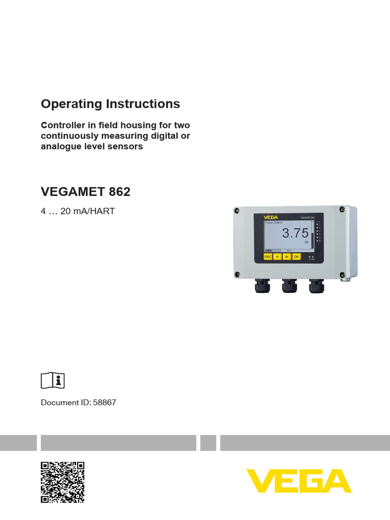 VEGAMET 862 Operating Instructions | PDF | Bluetooth | Tablet Computer