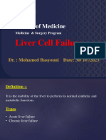 Liver Cell Failure