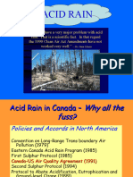 Acid Rain Secondary School PowerPoint Presentation