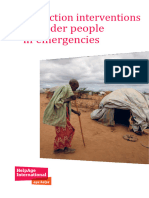 Protection Interventions for Older People in Emergencies 2