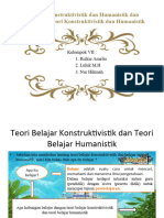 Presentasi Belajar Konstruktivistik Dan Humanistik Dan Penerapan Teori Konstruktivistik