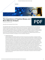The Importance of Trephine Biopsy and Aspirate in Bone Marrow Analysis