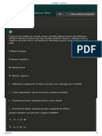 Psicologia Organizacional e Do Trabalho (PSI52) Avaliação II - Individual (Gabarito)